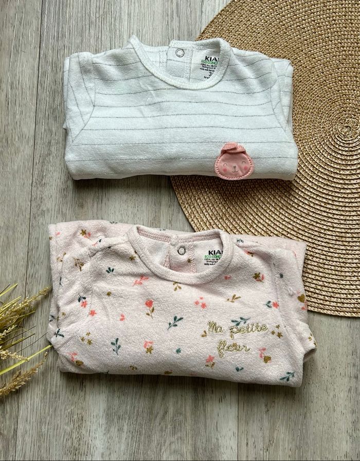 Lot de deux pyjamas Kiabi - 3 mois
