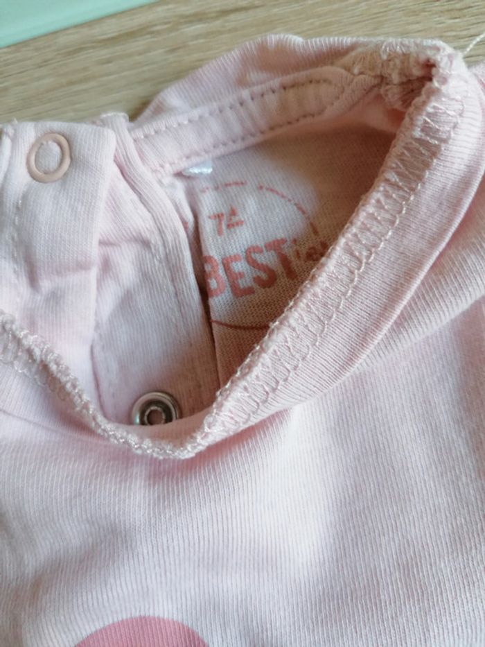 T-shirt longue manche taile 74 - photo numéro 2