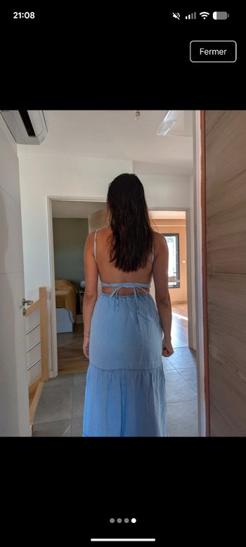 Robe en jean