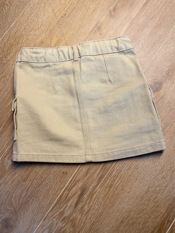 Jupe hiver jean beige - photo numéro 2