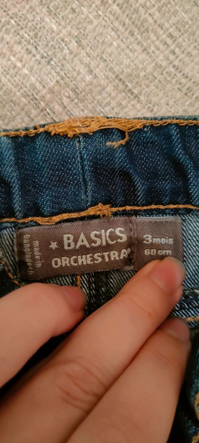 Pantalon jean 3 mois - photo numéro 2
