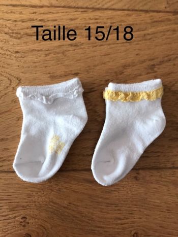 Lot de 2 paires de socquettes okaidi 15/18