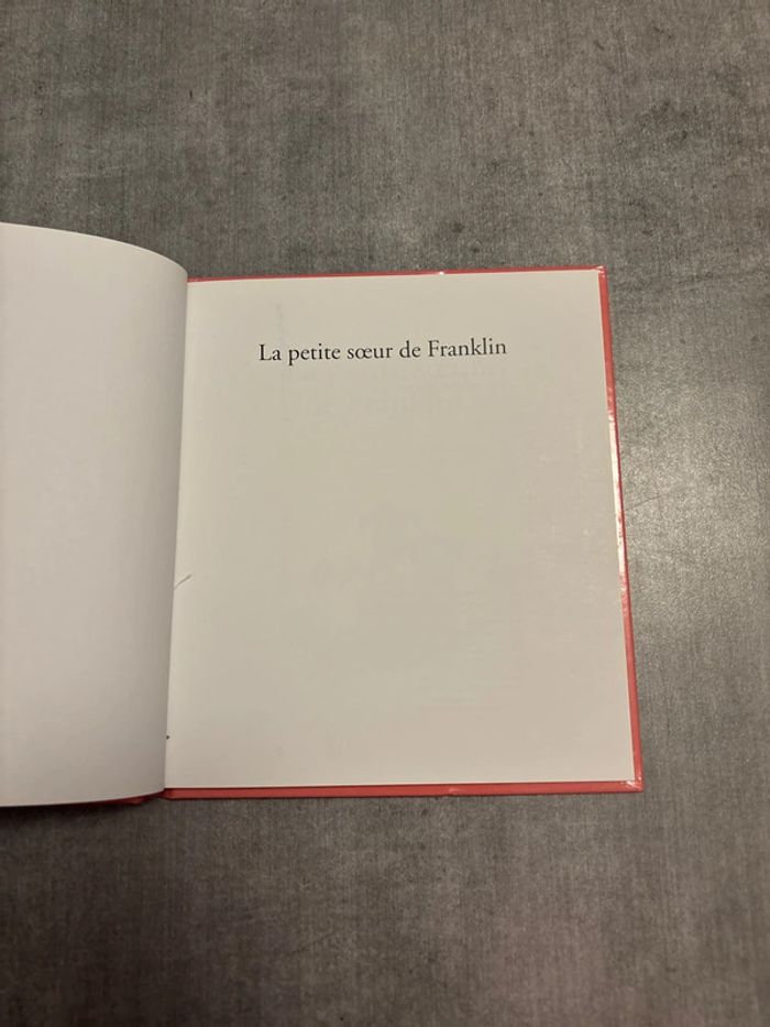 Livre la Ptite Soeur de Franklin - photo numéro 3