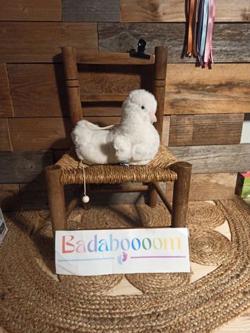 Peluche colombe musicale vintage Nounours tbe