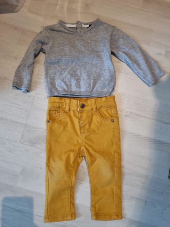 Ensemble jean pull 12 mois