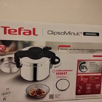 Autocuiseur clipsoMINUT' easy evidence 7.5 poignée  rabattables