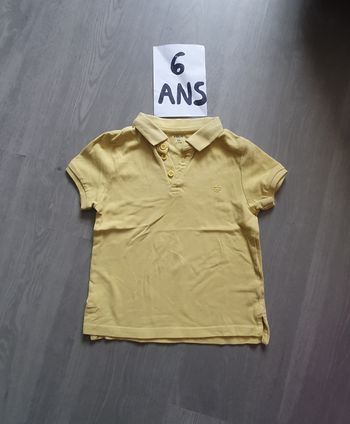Maillot t-shirt polo  6ans garçon