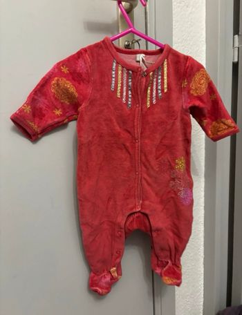 Babigros en velours orchestra 3 mois 