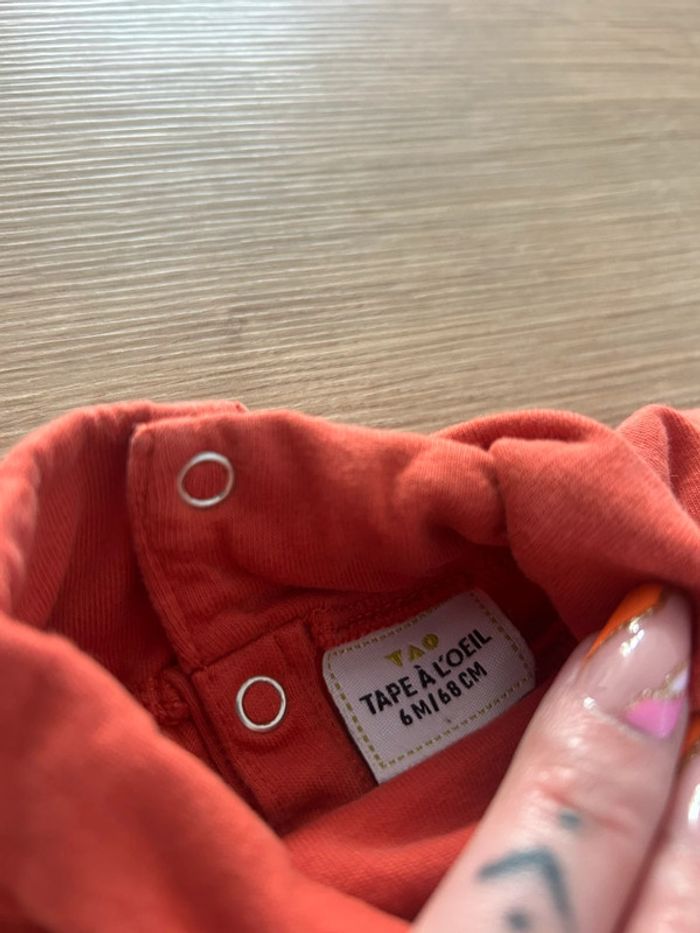 Col roulé orangé Tape à l’œil - photo numéro 4