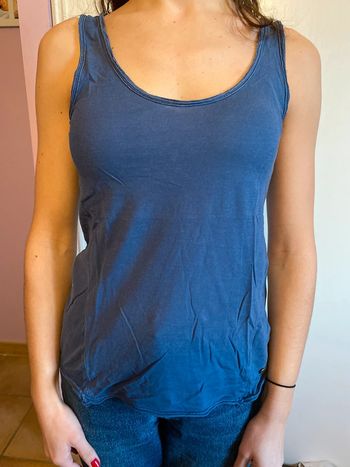 Débardeur bleu Bonobo