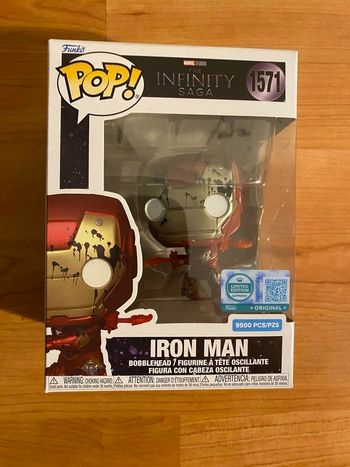 FUNKO POP IRON MAN Édition limitée 9500 pièces infinity saga 