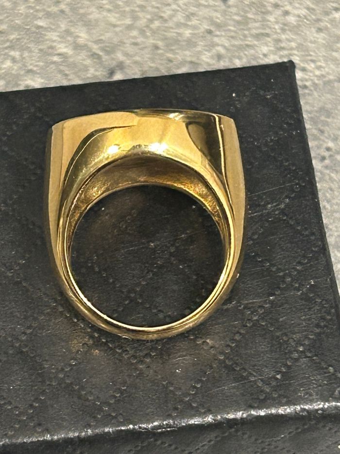 Bague Pièce 10 Francs Napoléon III doré à l’or fin - photo numéro 5