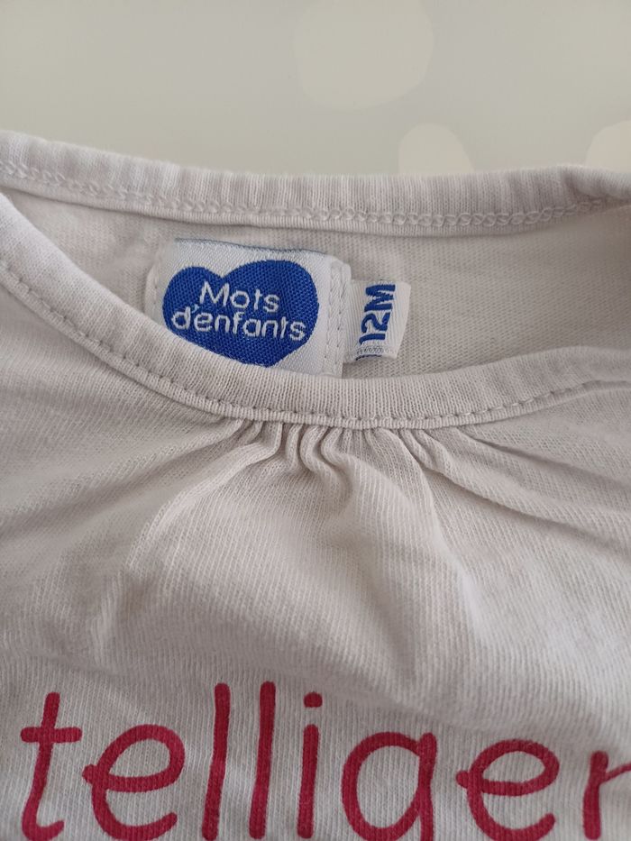 Tee-shirt taille 12 mois - photo numéro 3