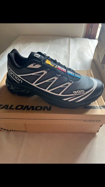 Salomon XT-6 LAB – Noir / Blanc Pointure : 43.5 EU