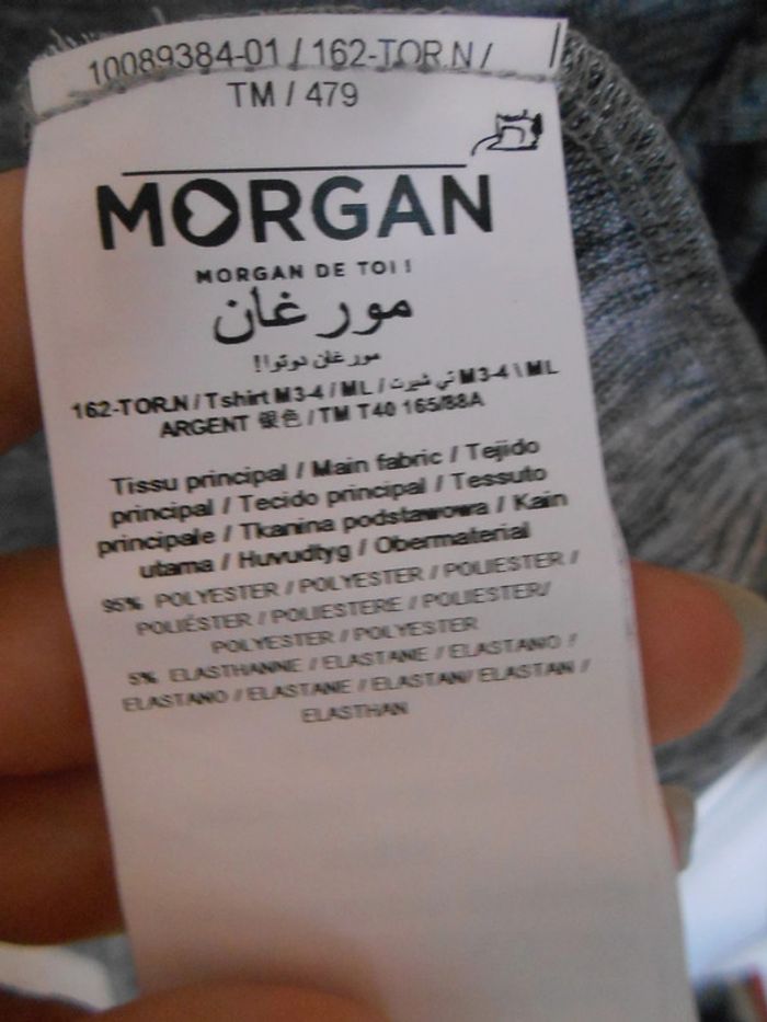 Neuf : Haut Morgan pailleté et brillant taille M - photo numéro 4