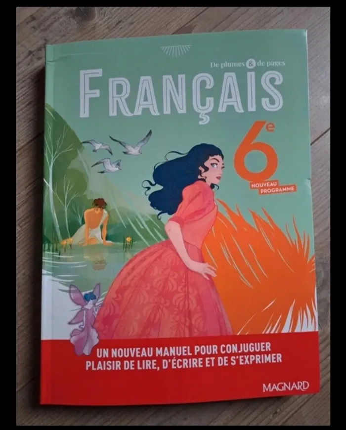 Manuel de français 6èmes Nouveau programme 2025
Des plumes et des pages Magnard