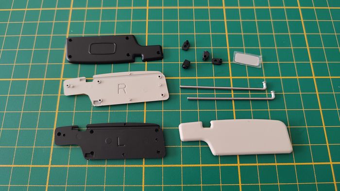 Lot pièce détachée fascicule numéro 79 n°79 Porsche 911 Carrera RS 2.7 1/8 1/8ème Altaya