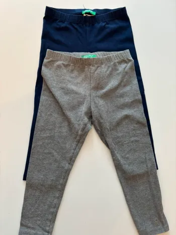 Lot de 2 leggings benetton fille 3 ans