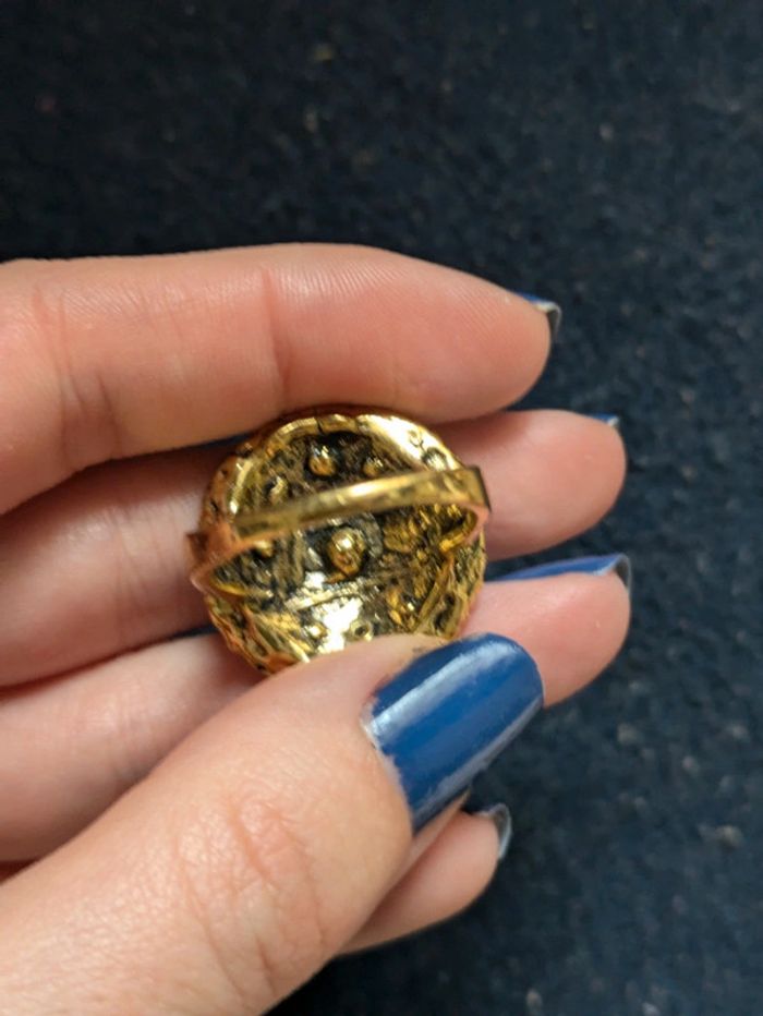 Bague fantaisie a strass - photo numéro 3