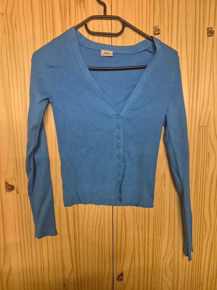 Gilet bleu