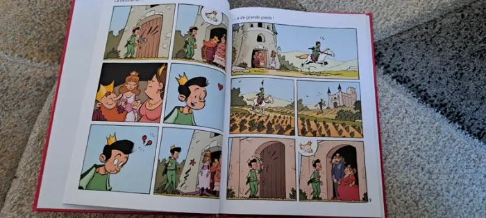 Livre 1ere BD, la princesse aux petits pois - photo numéro 2