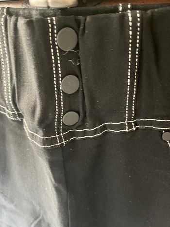 Lot en 2 leggings à boutons , noir