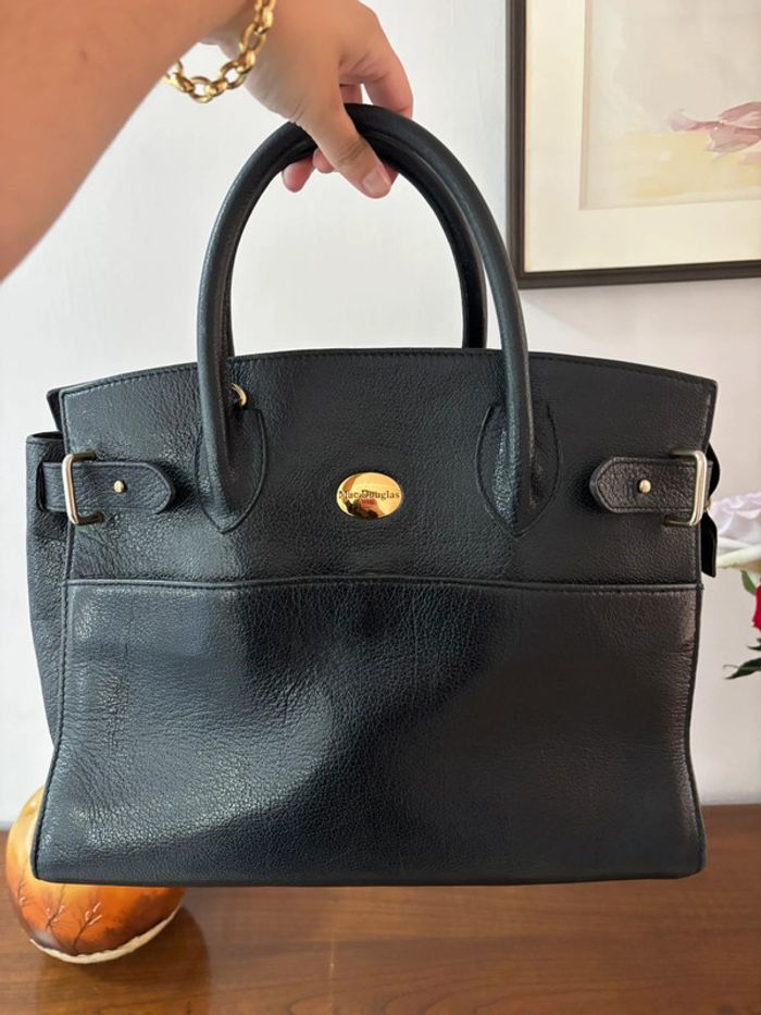 Sac Mac Douglas Cuir Noir - photo numéro 4