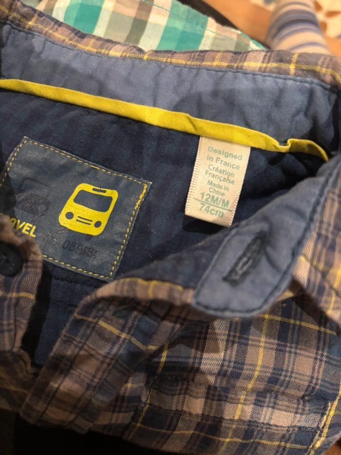 Lot de 2 chemises manches longues Obaibi - photo numéro 7