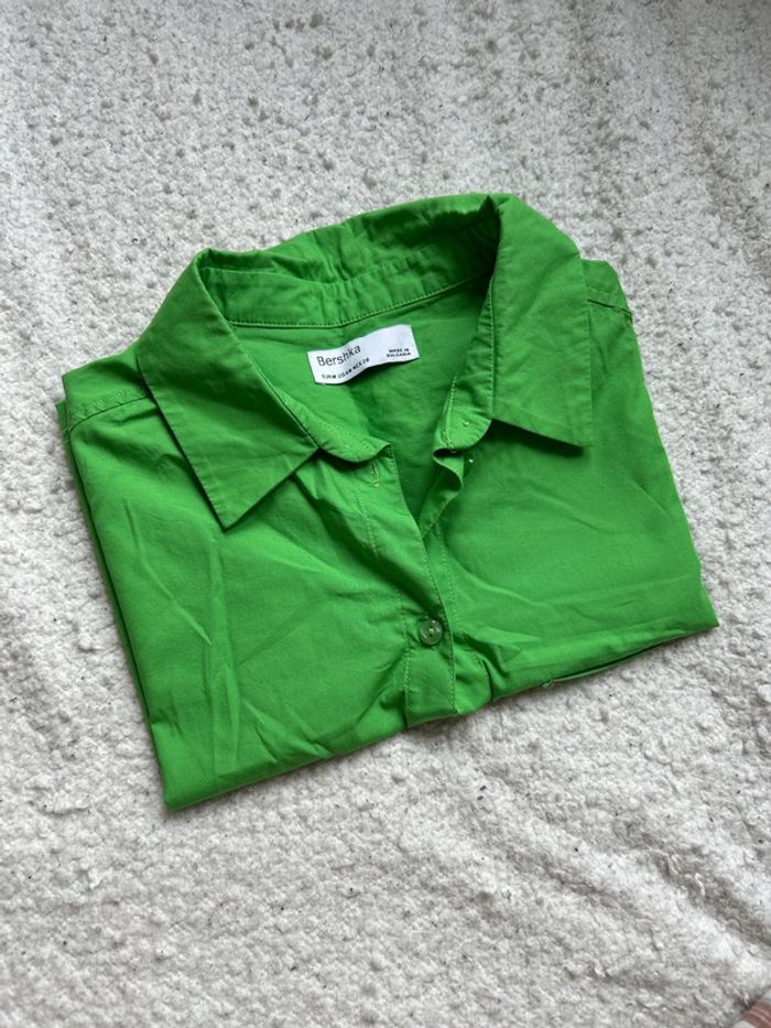 Chemise verte