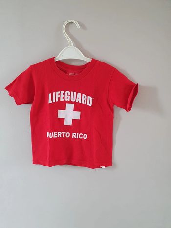 T-shirt porto rico lifesaver 2 ans