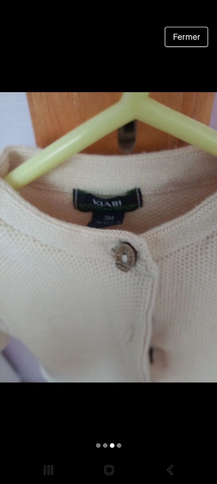 Gilet bébé fille - photo numéro 3