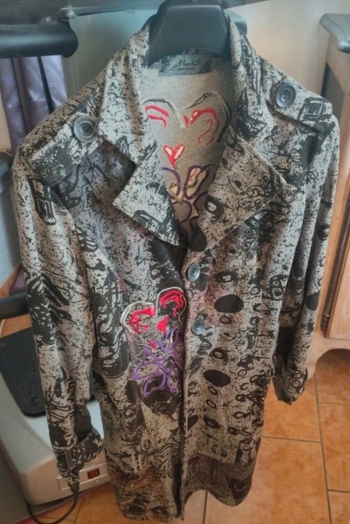 Manteau léger style Desigual - photo numéro 2