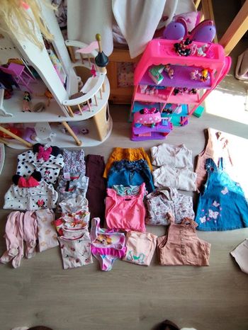 Lot vêtements fille 24 mois