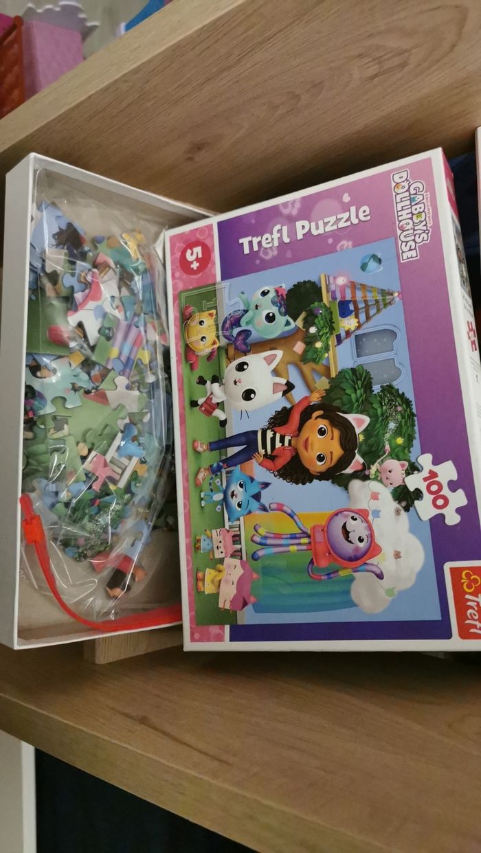 Puzzle gabby's dollhouse neuf 100 pièces - photo numéro 2