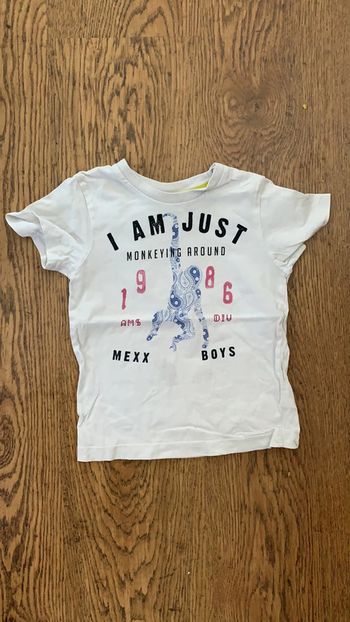 Tee shirt Mexx blanc singe 2 ans