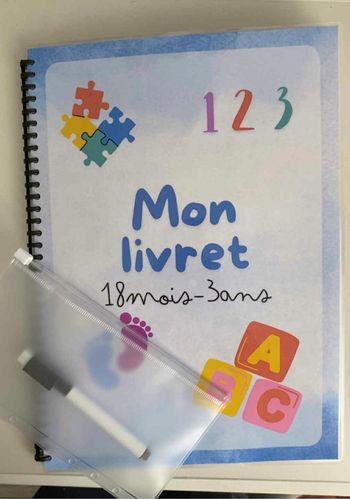 Livret éducatif 18 mois 3 ans