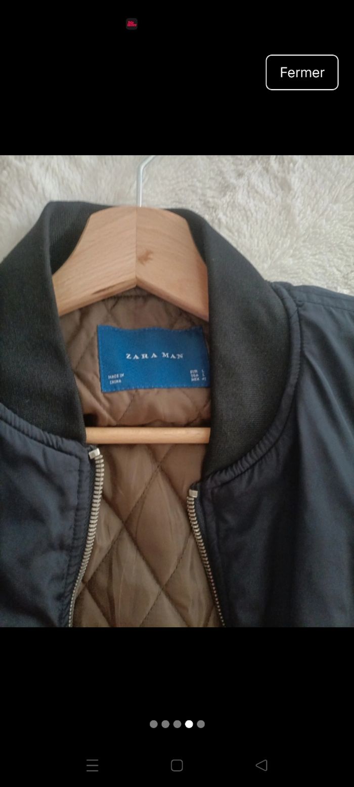 Bomber homme zara