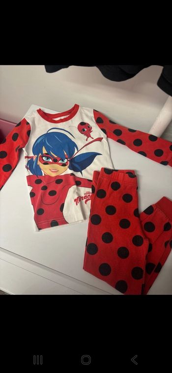 Pyjama Ladybug 3/4 ans