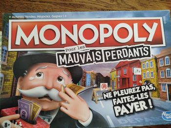 Monopoly édition pour les mauvais perdant