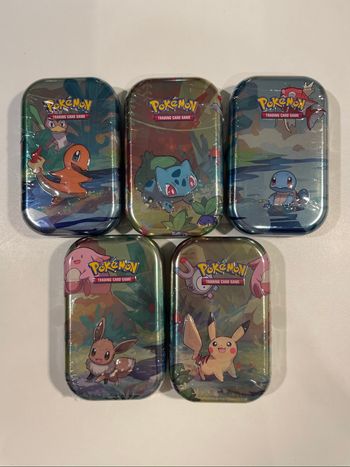 Pokemon Artset mini tin Kanto