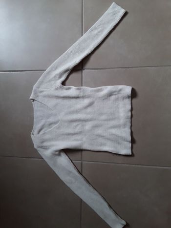 Petit pull blanc cassé femme S SHEIN TBE