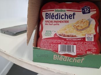 Lot 9 bledichef hachis Parmentier 12mois