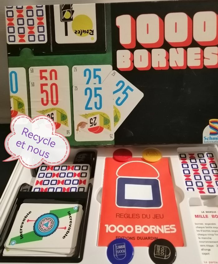 Jeu du 1000  bornes  dujardin