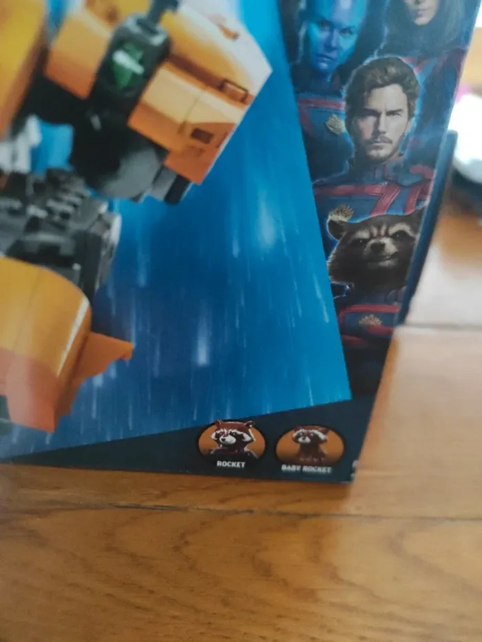 Lego Marvel 76254 neuf le vaisseau de BB rocket - photo numéro 3
