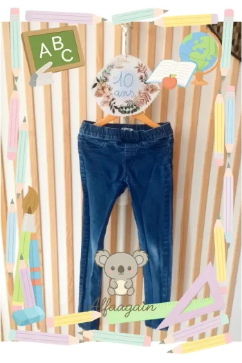 Jean jegging 10ans la halle