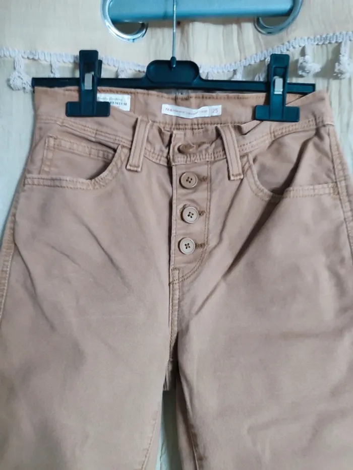 Pantalon Levi's high rise straight crop - photo numéro 2