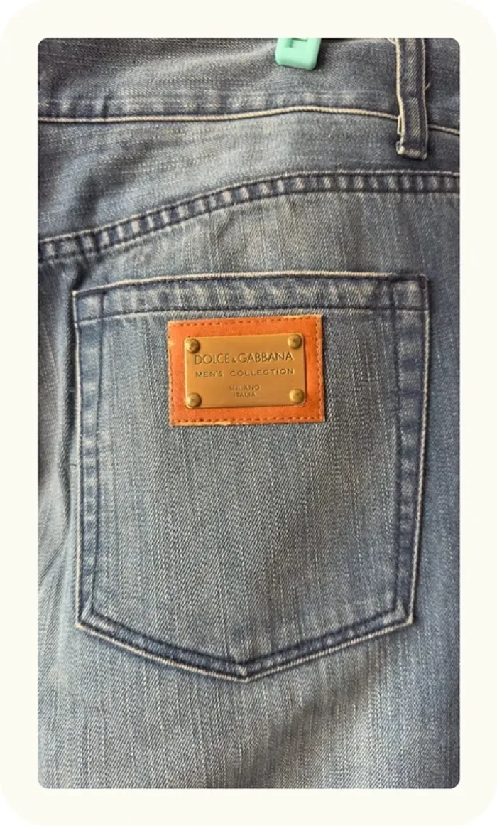 Jean coupe droite homme Dolce Gabbana Taille 46 XXXL - photo numéro 4
