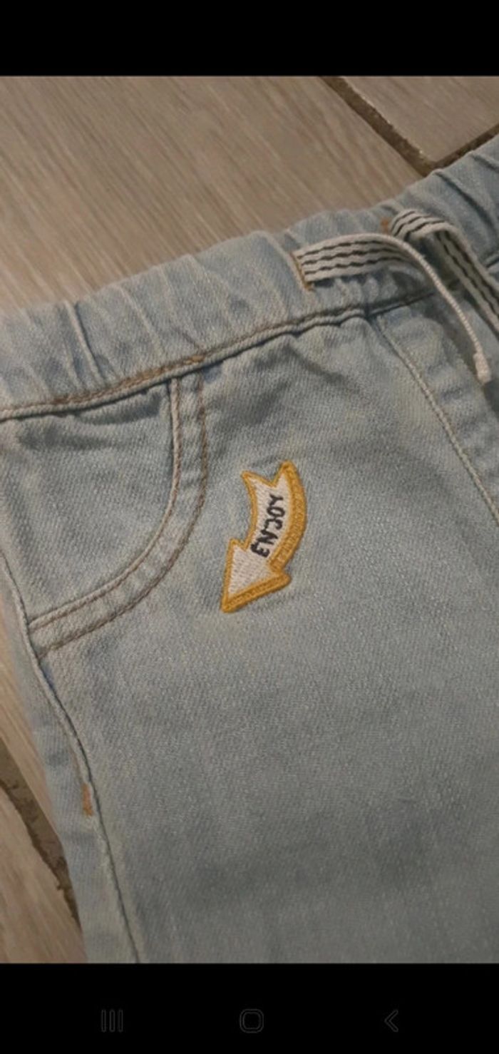 Short jean kiabi 9 mois - photo numéro 3