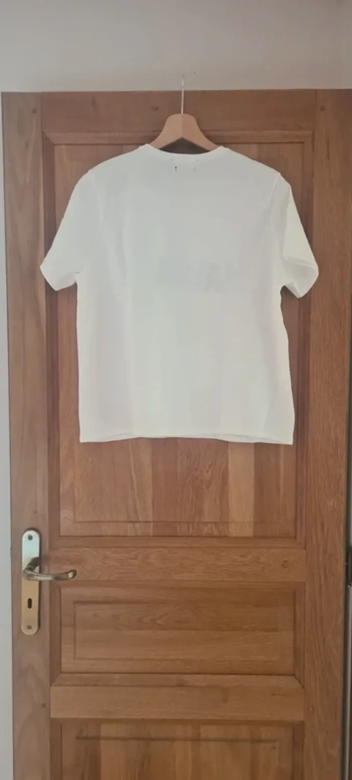T-shirt blanc Sauvage Monoprix - photo numéro 5