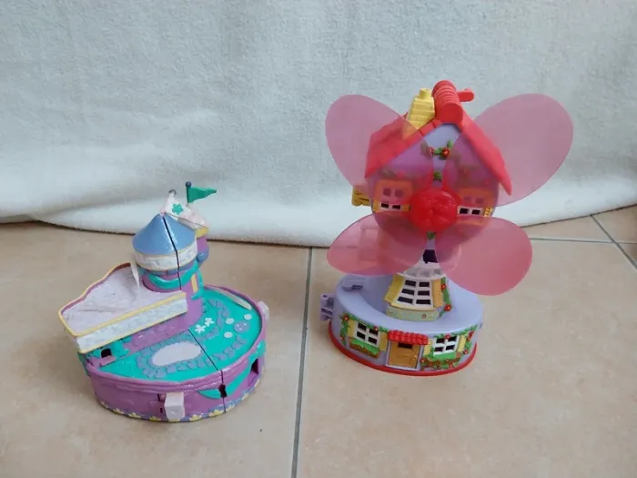Lot maison style polly pocket